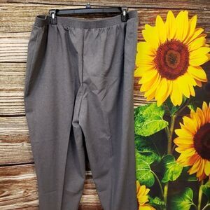 Just for woman gray pants 26W Pre-owned